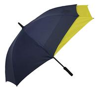 Doppler Langschirm Fiber Long Automatic Move - Idealer Partnerschirm - Automatik - Navy/Gelb