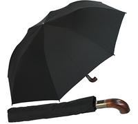 Doppler Magic XL Herrenschirm Schwarz 125cm Durchmesser Taschenschirm mit Auf-Zu Automatik