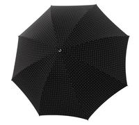 Doppler Manufaktur Cottage Diplomat Stockschirm 91 cm schwarz gemustert (21041-625-1) schwarz
