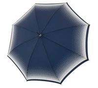 Doppler Manufaktur Elegance Automatik Stockschirm 91 cm gepunktet (12018-108-60) blau