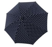 Doppler Manufaktur Zürs Rustika Stockschirm 91 cm blumen (23245-157-4) blau