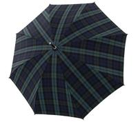 Doppler Manufaktur Zürs Rustika Stockschirm 95 cm karo (23145-1-50) gruen
