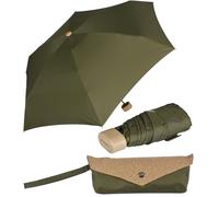 Doppler Nature Mini Taschenschirm 18 cm oliv