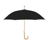 doppler Nature Long AC Umbrella Simple Black 