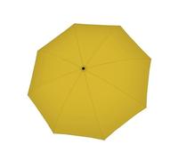 Doppler Protect Duo Regenschirm in Shiny Yellow I Stabiler Taschenschirm I Auf- / Zu-Automatik I Leicht zu Öffnen & zu Schließen I Carbonsteel-Technik I Robust & sicher bei Regen & Wind