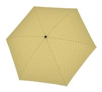 DOPPLER - Taschenschirm Fiber Havanna Calm Yellow Gelb