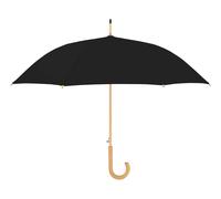 doppler Nature Long AC Umbrella Simple Black 