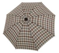 Doppler Steel Burgund Stockschirm 80 cm karo taupe-olive (7246204) mehrfarbig