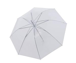 Doppler Stockschirm Big Wedding transparent white