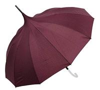 Doppler Stockschirm Fiber Flex AC Pagoda Bordeaux