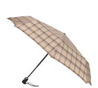 Doppler Taschenschirm Carbonsteel karo beige