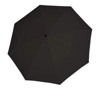 Doppler Taschenschirm Fiber Golf Trekking (Uni Black, Durchmesser Bespannung: 121 cm, Länge: 40 cm)
