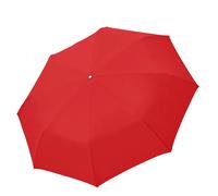 Doppler Taschenschirm Fiber Golf Trekking - Super leicht - Mit Umhängeschlaufe - Rot