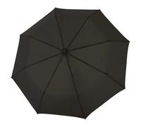 Doppler Taschenschirm Mia (Salzburg Schwarz, Durchmesser Bespannung: 98 cm, Länge: 27,5 cm)