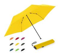 Doppler Taschenschirm Zero,99 Flat I Ultra leichter Regenschirm I Kleiner Schirm I Mini Regenschirm I Leicht zu Öffnen I Flach & kompakt I Taschenregenschirm windproof