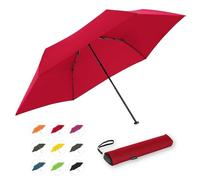 Doppler Taschenschirm Zero,99 Flat I Ultra leichter Regenschirm I Kleiner Schirm I Mini Regenschirm I Leicht zu Öffnen I Flach & kompakt I Taschenregenschirm windproof