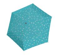 doppler Zero,99 Manuell Unglaublich Leichter Taschenschirm Minimally aqua blue