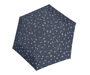 doppler Zero,99 Manuell Unglaublich Leichter Taschenschirm Minimally deep blue
