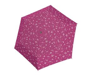 doppler Zero,99 Manuell Unglaublich Leichter Taschenschirm Minimally fancy pink