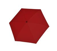 Doppler Zero Large Taschenschirm manual ultraleichter Regenschirm | Mini Regenschirm Rot für Reise & Alltag - nur 113 g leicht, 98 cm Schirmdach, Carbon-Elemente, kompakt & stabil