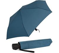 Doppler zero magic mini Damen Taschenschirm mit Auf-Zu-Automatik und UV-Schutz - ultra blue