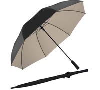 Doppler zero XXL Ultra Sun Golf Regenschirm mit UV-Schutz | Großer XXL Golf-Regenschirm mit UV-Beschichtung, extra großes Schirmdach, ca. 130 cm, leicht, schützt Sonne und Regen