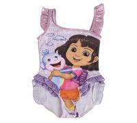Dora la Exploradora Badeanzug für Mädchen - Care Bears Mädchen-Badeanzug für Strand, Pool und Schwimmen, schnelltrocknend, mit verstellbaren Trägern und Innenfutter, ab 2 Jahren