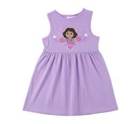 Dora Mädchen Sommerkleid - Ärmelloses Mädchenkleid Dora, Lässige Mädchenbekleidung, Bequem und Leicht, Ideal für den Alltag, 3 Jahre