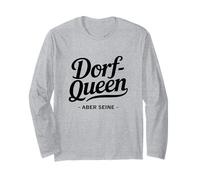 Dorf Queen Aber Seine Fest Dorffest Land Landfest Langarmshirt