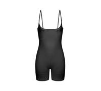 Dorina ABSOLUTE SCULPT Formender Romper für Damen - Hohe Stützkraft, Offene Brust, Nahtlos, Mittellang (Mid-Thigh), Verstellbare Multi-Way-Träger, Offener Zwickel, Schwarz