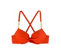 Dorina Bikini-Oberteil "Filao" in Rot - Größe 85D | Damen Bademode