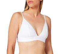 DORINA Damen BH, dreieckig, Baumwolle, Violett, 2 Stück, schwarz/weiß, Large