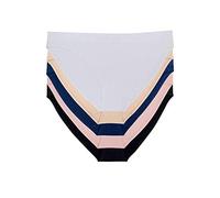 Dorina Damen ROSANNE-5PP D01751Z 5er Pack Slips, Mehrfarbig (Black/Pink/Blue/Nude/White Z69), 32 (Herstellergröße: XS 32/34)