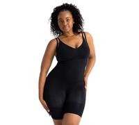 Dorina Figurformendes Bodysuit für Damen, Bauchweg Stark Formend Body Shaper, Miederbody Miederhose Shapwear, Absolute Sculpt, Schwarz, XL