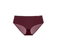 Dorina Midi Slip Origins - Glitzer-Mesh, Komfortable Mittlere Leibhöhe, Gute Bedeckung Hinten, Rot