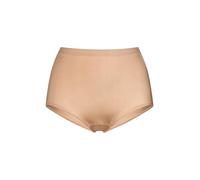 Dorina SUBLIME SCULPT Taillen-Slip Damen - Mittlere Stützkraft, Formende Unterwäsche, Power-Mesh-Futter, Glänzender Microfaser-Stoff, Beige