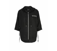 DORIS STREICH Leinenjacke schwarz | 46