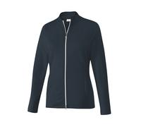 Joy Sportswear Dorit Sweatjacke für Damen aus Baumwoll-Stretch-Stoff mit Stehkragen, figurbetonte Sport- und Outdoorjacke für Aktivitäten wie Running oder Fitness 48, Night