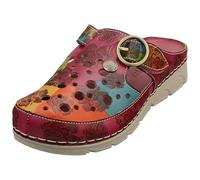 Dorry 08 Clogs Fuchsia rot Gr. 40