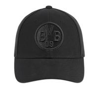 Borussia Dortmund BVB Cap Logo Schwarz