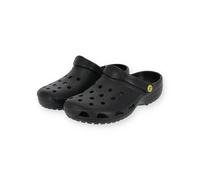 Dortmund Borussia BVB Clogs Schuhe (schwarz, EU Schuhgrößensystem, Erwachsene, Numerisch (von/bis), M, 46, 47)