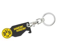 Dortmund Borussia Schlüsselanhänger - Duo - mit Flaschenöffner und Einkaufswagenlöser Anhänger BVB 09