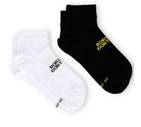 Dortmund Borussia Sneaker Socken - 2er Set - weiß | schwarz BVB 09 (DE/NL/SE/PL, Numerisch, 36, 38, Regular, Regular)