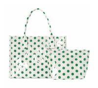 Dot Große Tragetasche aus wasserdichtem PVC mit Minibeutel-Set for Damen
