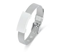 DOTUIARG Einäscherungsarmband für Asche, quadratische Urne, Gedenkbehälter für menschliche Haustier-Asche, verstellbarer Uhrenarmband, Armreif, Andenken und Schmuck