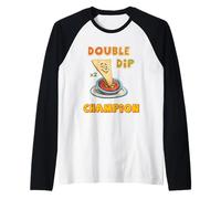 Double Dip Champion Chip Salsa Albern Lustig Raglan