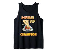 Double Dip Champion Chip Salsa Albern Lustig Tank Top