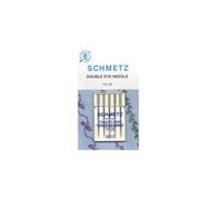 Schmetz Nähmaschinennadeln 705 DE Doppelöhr 80/12 – für dekorative Zierarbeiten – 5er Pack