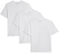 Marc O'Polo Herren T-Shirt, 3er Pack, Rundhals - Tripplepack, Regular Fit, Baumwolle Weiß 3XL