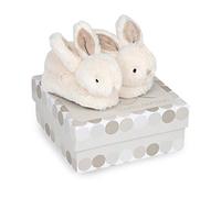Doudou et Compagnie Häschen-Hausschuhe DC1310 Lapin Bonbon Taupe